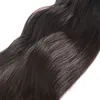 Silky Straight Drawstring Ponytail # 1B #Silver European Indian Human Hair donateur unique Blonde Virgin extensions 100g 120g 140g 160g