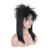 Gratis SändningNätt Hot Fashion Black Mullet Hair Small Size Barn Child's Pigs