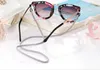 Óculos de couro colorido Strap Lanyards Pescoço Corda Anti-slip Sunglasses Eyeglass Cord Titular Eyewear Retentor Óculos cadeias