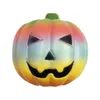 10cm Hallowmas Squishy Rainbow Pumpkin A lenta risalita Giocattoli di rimbalzo Squishies Schiacciato a mano Giocattolo per bambini Regali di Halloween