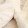新しいスタイルの赤ちゃんの女の子フリンジウィストコート秋冬子供ノースリーブベスト毛皮厚さの外装送料無料