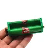 Nuovo laminatoio per sigarette in plastica acrilica adatto 70 mm normale pulsante per tabacco manuale in carta regolare rullo per tabacco da pipa