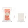 50 PCS / Set Double face Pressé Coton Pads Maquillage Vernis À Ongles Remover Lingettes Hydropathic Compress Cotton Facial Puff