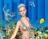 3d hem tapet undervattensvärld sjöjungfru anpassat hus väggmålning bakgrund HD digitalt tryck fuktig väggpapper