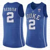 new 2020 1 Zion Williamson Duke Blue Devils Jersey 5 RJ Barrett 2 Cam Reddish Embroidery Basketball Jerseys Mens cheap 2019 555