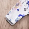 Niemowlę Baby Swiadle Sleepe Baby Baby Boys Girls Florals Muzylin Koc + Headband Baby Soft Cocoon Sleep Worek 2 sztuk Zestaw 15059