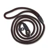 Pet Dog Nylon Adjustable Collar Training Loop Slip Leash Rope Lead Small Size Red Blue Black Color9903575