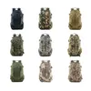Ridning av kamouflage -ryggsäckar Multifunktionella ryggsäckar Casual Bagage Bag Oxford Fabric Outdoor Camping Handing Bag 9 Colors ZZA1065