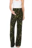 Pantaloni a gamba larga da donna Pantaloni premaman Bohemia Leopard Versatile Comodo Lounge Stretch Gravidanza Pantaloni Soft Yoga Work Planet Pantaloni C6236