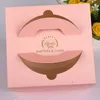 4 kleuren 4/6/8/10 inch Cakebox met handvat Kraftpapier Cheese Cake Box Kids Verjaardag Bruiloft Home Party Supply LX1771