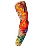 2PC Ademend 3D Tattoo Uv-bescherming Arm Mouw Armwarmers Fietsen Zon Beschermende Covers Sneldrogende Zomer Koeling Sleeves260M