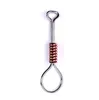 Handgemaakte roestvrijstalen toetsen ketting messing sleutels keten Jeff Decker Car Key Chain Key Ring233W