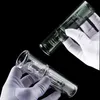 CSYC NC014 Kit de cachimbo de vidro Palha de vidro Pro Vaporizador vertical Bocal Haste Bubbler com prego de quartzo de titânio de 14 mm para plataformas de petróleo de tubulação de água