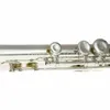 Gemeinhardt 2ESP C Tune Flöte 16 Schlüssel Löcher geschlossen Neue Kupfernickel versilberte Flöte Musikinstrument Flöte mit Koffer Kostenloser Versand