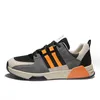 Zapatillas de correr para hombre de alta calidad Gris fresco Negro Naranja Azul Transpirable Correr Caminar Zapatillas de deporte para hombre Zapatillas de deporte Tamaño 39-44 Hecho en China