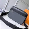 مصمم الفاخرة حقيبة الكتف للرجال مطابقة بو الجلود حقيبة CROSSBODY تروكاديرو نانومتر رسول حقيبة حقيبة يد أفضل نوعية 40087 حجم 29 سم