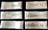 Theme Hen Party Bride to be Bridesmaid Champagne white black Wedding Sashes Streamers Bachelorette Party Decor for Bride Bridal Shower Favor