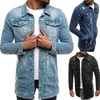 Jaqueta Masculina Märke Kläder Män Jacka 2018 Lång sektion Bomber Jacka Taktisk Hooded Casual Slim Cowboy Male 3XL