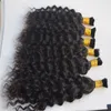 Cheveux humains en vrac Brésilien Brésilien Wave 3pc Cheveux pour tresser sans attachement5000105