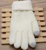 Mode-Ms männliche Mädchen Handschuhe neue kreative Nachahmung Kaschmir stricken Bildschirmschoner warme Wintermode Handschuhe
