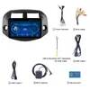 Radio di navigazione GPS per lettore DVD per auto Android da 9 pollici per Toyota RAV4 2007-2012 Supporto telecamera posteriore SWC