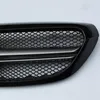 Griglie per griglia da corsa anteriore modello diamante ABS Griglia a rete renale stile GT nera per CLASSE C W205 Versione normale / sportiva 2015-2018