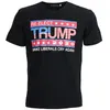 5 Estilos Homens Donald Trump Presidente Camiseta S-3XL Homme O-pescoço Camisas de Manga Curta Pro Trump 2020 T-Shirt de algodão de manga curta impresso T-shirt