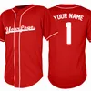 3545 789 personalizado Baseball Jersey em branco botão New Homens Mulheres Crianças de Down pulôver Tamanho S-3XL