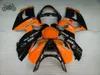 Injektionsform Body Fairings Kit för Kawasaki Ninja ZX6R 2003 2004 ZX636 03 04 ZX-6R 636 Orange högkvalitativ fairing eftermarknadsdelar