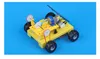 Solar Toy Car Children's educatieve wetenschapsexperimenten op kleine kunststoffen die met de hand maken