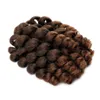 5 упаковок 8-дюймовые завитки крючком, синтетические волосы, ямайские кудри, вязанные крючком волосы, африканские вьющиеся плетения волос для Bl5444499
