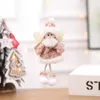 4 Style Choinki Dekoracji Wisiorek Santa Clause Bedman Elk Renifer Wiszące Pluszowe Lalki Ozdoby Xmas Home Decor XD22184