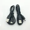 Mini 5pin USB-kablar 20cm 70cm 80cm 1m 3ft Micro V3 Kabeldrag för digital kamera GPS MP3 Media Player