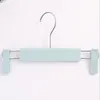 Kleurrijke zwarte transparante roze plastic hanger voor lingerie ondergoed anti-slip kleding broek rok clip hangers rack