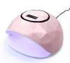 Nieuwe 86W UV Lamp Nail Dryer Pro UV LED Gel Nagelamp Snelle Curing Gel Poolse Ijslamp voor Nail Manicure Machine