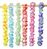 Fashion Hot Party Supplies Silk Hawaiian Flower Lei Garland Hawaii Wreath Cheerleading Products Hawaii Necklace 36 colors