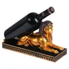 Égyptien pharaon Sphinx casier à vin meilleur vin porte-bouteille support décoration de la maison accessoires Bar décor résine support
