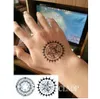 Waterproof Temporary Tattoo Stickers Moon Hill forest star Fake Tatto Flash Tatoo Tatouage Body Art Hand