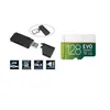 32GB64GB128GB256GB EVO حدد بالإضافة إلى Micro SD Cardsmartphone السعة الفعلية TF Card4K HD CAMARY CARDATION 100MB944701