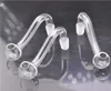 10mm 14mm 18mm maschio femmina trasparente spesso vetro pyrex bruciatore a nafta tubo tubi dell'acqua per piattaforme petrolifere bong in vetro spesse grandi ciotole per fumare