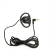 100 pcs Single side Hook Earphone D Shape earpiece 1-bud Mono earbud headphone for tourist guide travelling