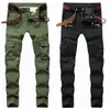 Mens Skinny Jeans Fashion Distressed Ripped Men Jeans Slim Motorcycle Moto Biker Mens Denim Pants Hip Hop Black287s