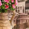 Дропшип пользовательские фрески обои современный балкон Вид на город настенная живопись Гостиная Спальня ресторан 3D настенные фрески декор папье-пень
