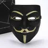V-Party-Masken für Vendetta-Maske Anonymous Guy Fawkes Ausgefallenes Kostümzubehör für Erwachsene, Party, Cosplay, Halloween-Masken