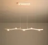 Minimalisme Moderne LED-hanglampen voor eetkamer opknoping lichten suspensie Nordic lamp kroonluchters armatuur hanglamp licht armaturen