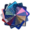 Nytt populärt 32 x 32 cm stor näsduk Man Paisley Flower Dot Pocket Square Men Paisley Casual Hankies For Men Suit202K