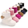 Kids Winter Warm Shoes Newborn baby Snow Boot Fashion Korean version Rubber sole Non-slip children Boots 6 colors