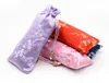 Allunga patchwork fiori di ciliegio coulisse borsa regalo pettine gioielli collana custodia custodia broccato di seta tasca per imballaggio artigianale
