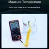 Freeshipping ZT111 Mini multimètre numérique de poche 9999 compte Ohm AC / DC Tension Ampèremètre Compteur de courant avec mesure de la température NCV