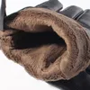 Gours Winter Gloves Men Genuine Leather Gloves Touch Screen Real Sheepskin Black Warm Driving Gloves Mittens New Arrival Gsm050 T12544217